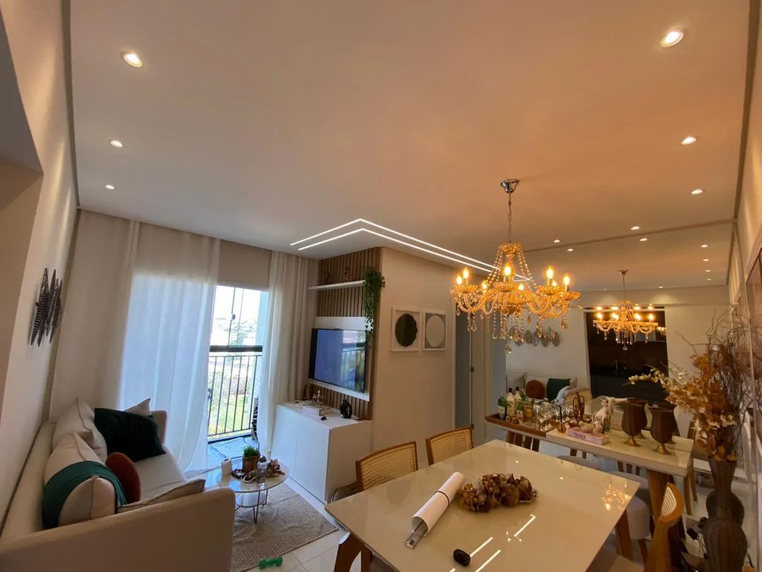 Apartamento Completo e Moderno no Condomínio Mirante III - Apartamento em Residencial Mirante III SP