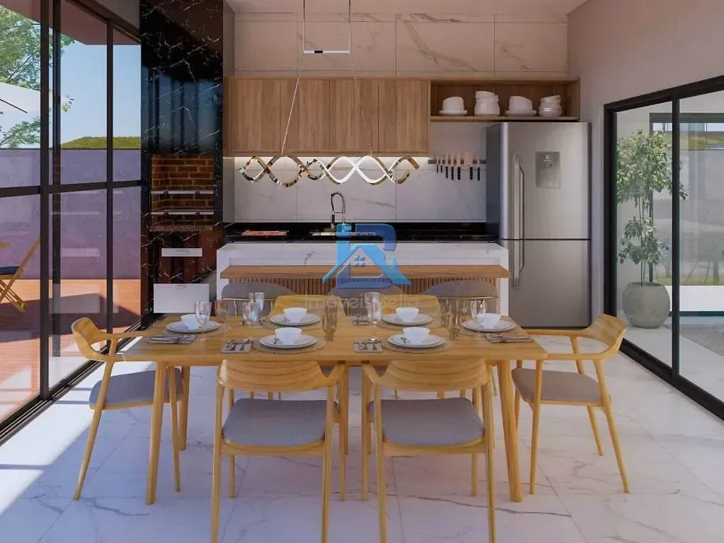 Casa com 4 dormitórios à venda, 266 m² por R$ 2.300.000,00 - Condominio 7 Lagos - Itatiba/SP - Casa em Residencial Terras Nobres SP