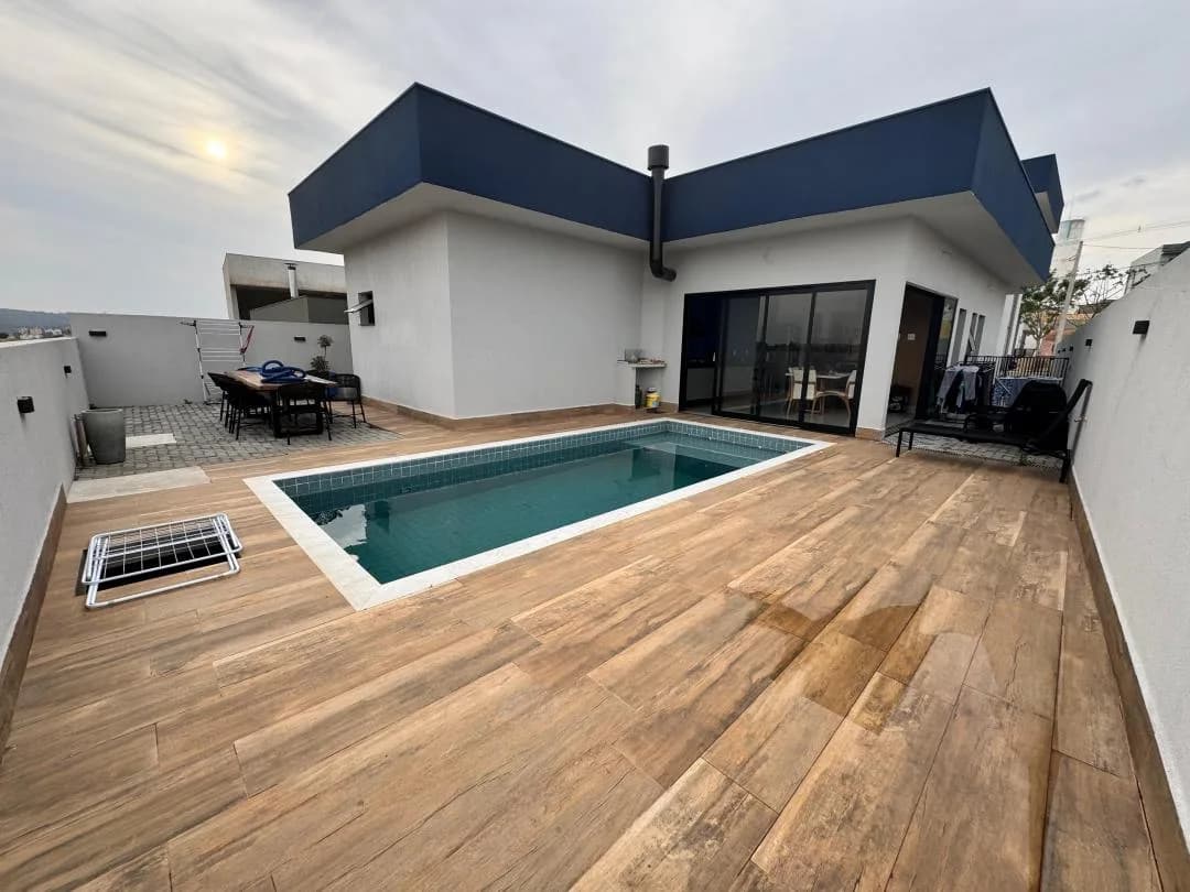 Casa térrea em condomínio fechado com piscina à venda no Portal San Giovanni – Itatiba/SP - Casa em Portal San Giovanni SP