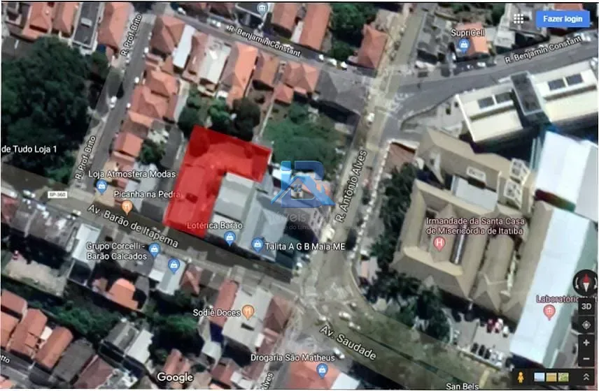 Terreno à venda, 998 m² por R$ 2.100.000,00 - Centro - Itatiba/SP - Terreno em Centro SP