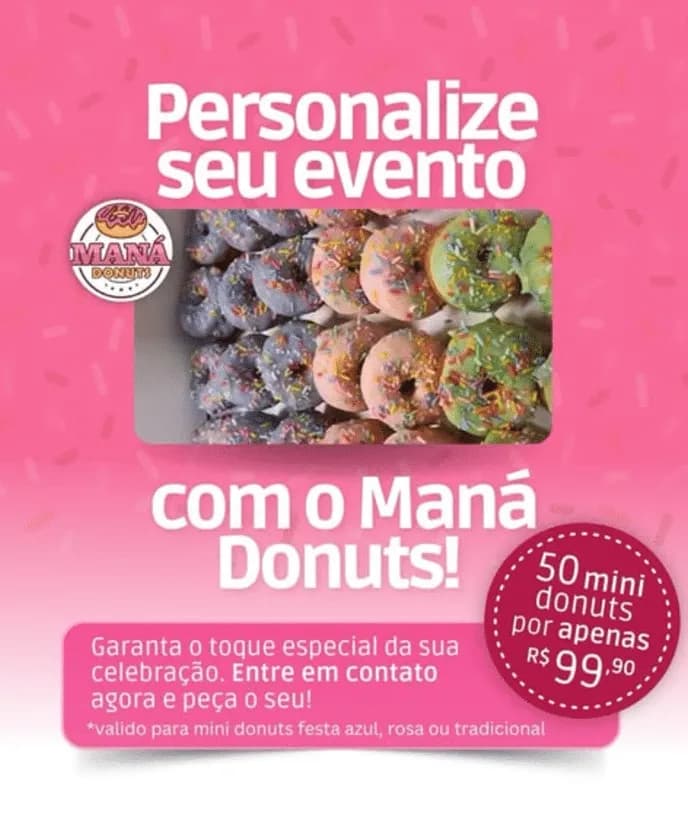 Maná Donuts — Docerias em Itatiba em Itatiba